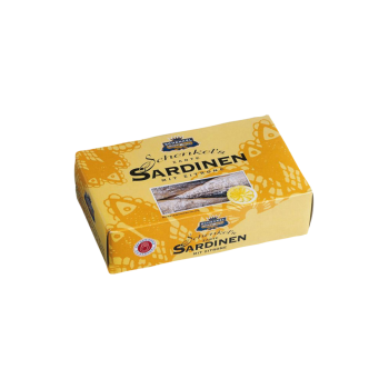 Schenkel MSC Sardinen mit Zitrone, 88 Gramm (Abtropfgewicht)
